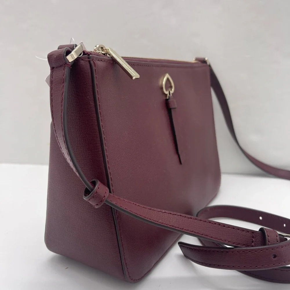 Kate Spade New York Adel medium top zip crossbody satchel
Cherrywood
NWT - Picture 10 of 16
